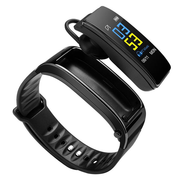 【50% OFF】2 in 1 Multifunction Smart Watch With Bluetooth Earphones