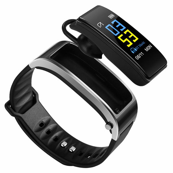 【50% OFF】2 in 1 Multifunction Smart Watch With Bluetooth Earphones
