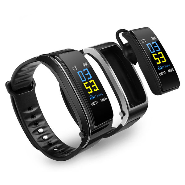 【50% OFF】2 in 1 Multifunction Smart Watch With Bluetooth Earphones