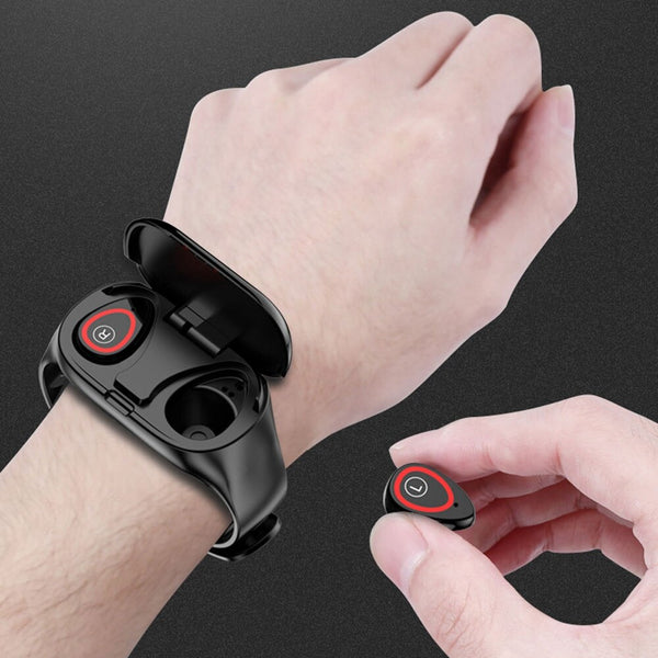 (40% OFF only Today) Smart Watch with Bluetooth Earphone