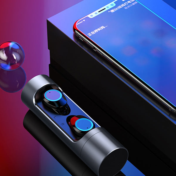 Bluetooth 5.0 Touch Control Mini Wireless Earbuds Stereo Headset